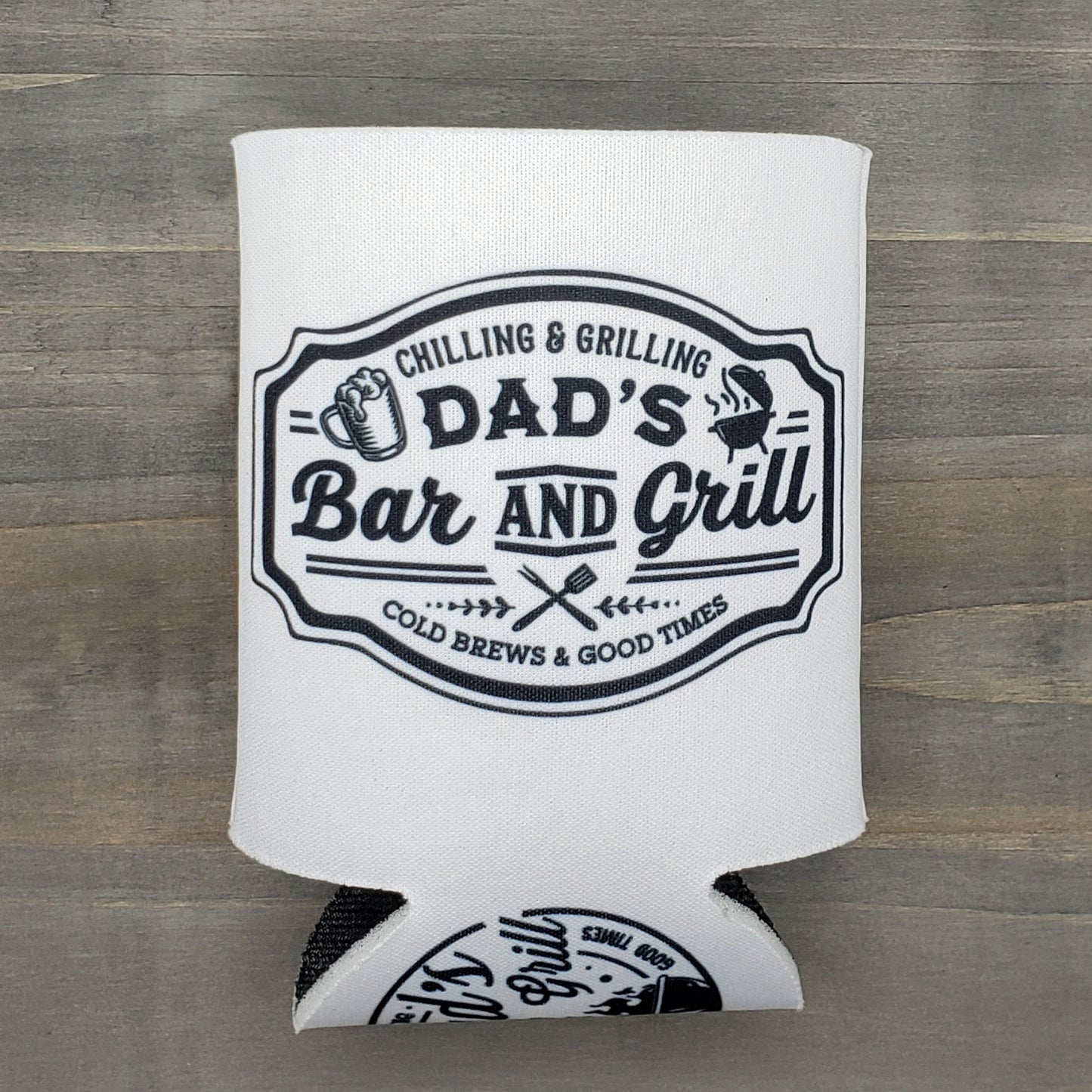 Dad's Bar & Grill - Insulated Can & Bottle Covers
