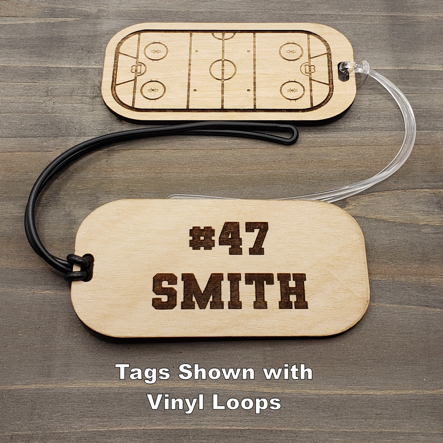 Hockey Bag Tag - Personalized