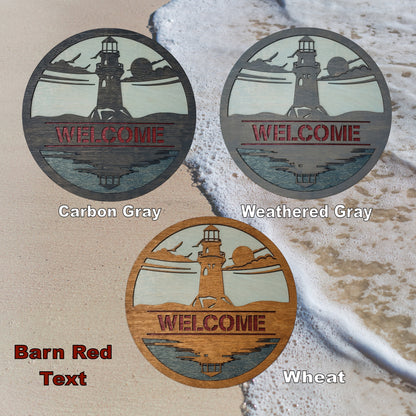 Wall Art - Lighthouse WELCOME