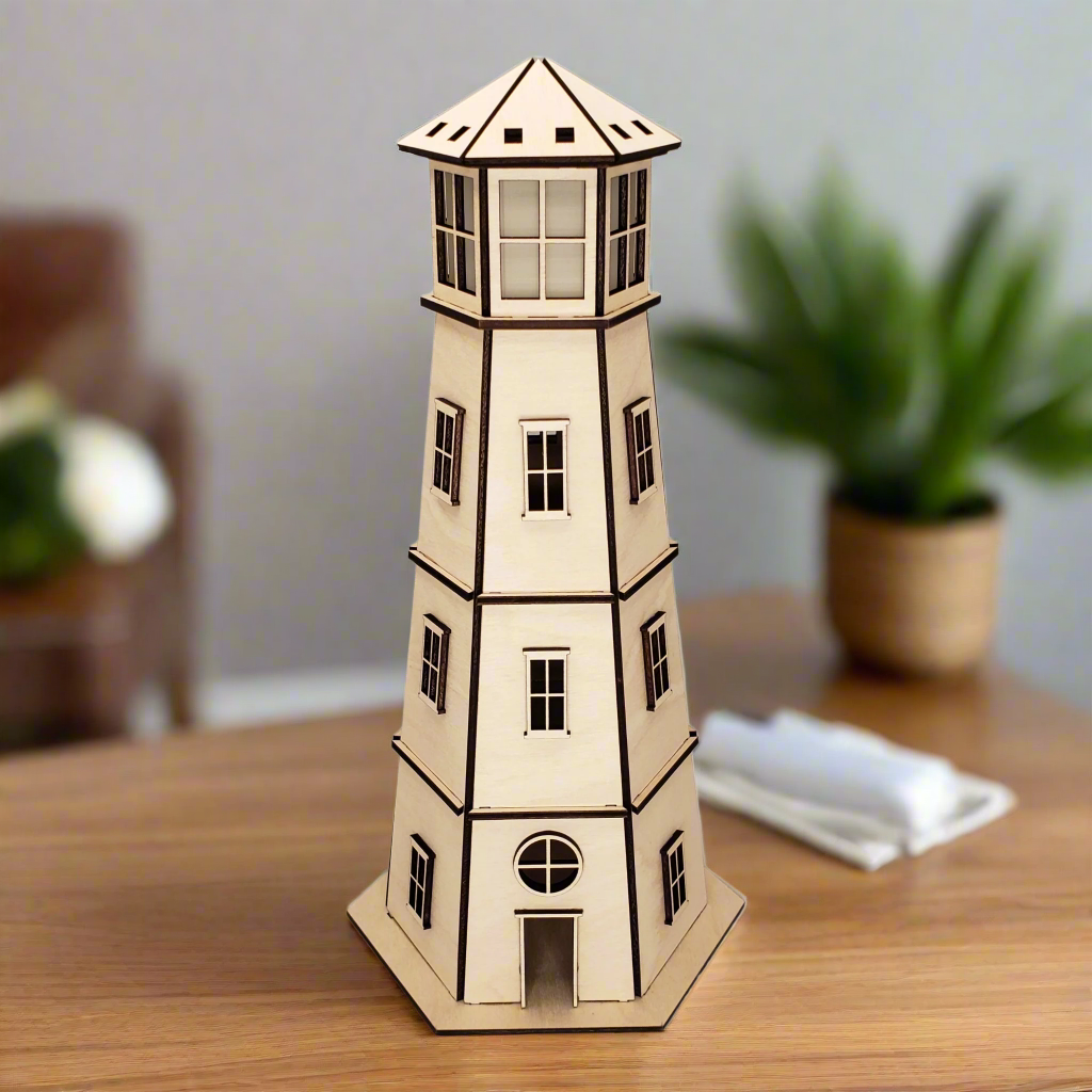 Lighthouse - Classic - Natural Wood Finish