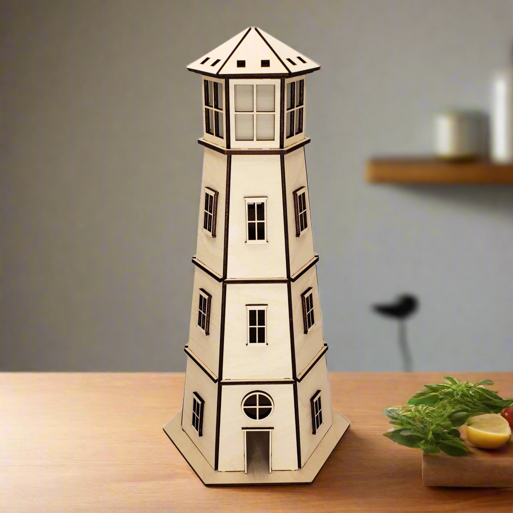 Lighthouse - Classic - Natural Wood Finish