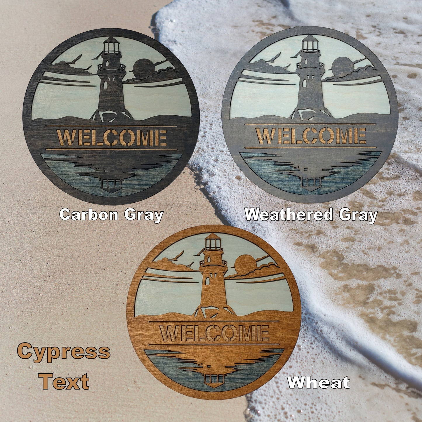 Wall Art - Lighthouse WELCOME