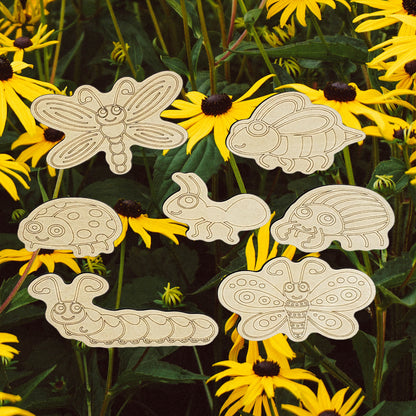 Wooden Puzzle - Insects & Bugs