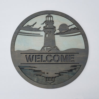 Wall Art - Lighthouse WELCOME