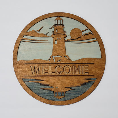 Wall Art - Lighthouse WELCOME