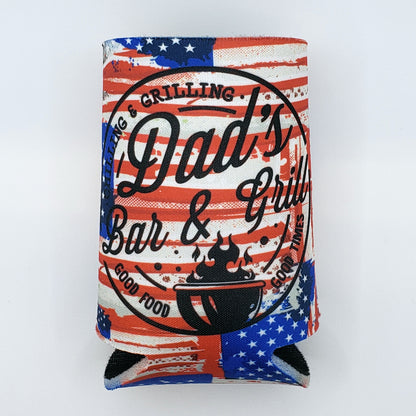 Dad's Bar & Grill -  Insulated Can & Bottle Covers