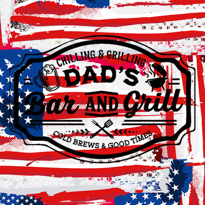 Dad's Bar & Grill -  Insulated Can & Bottle Covers