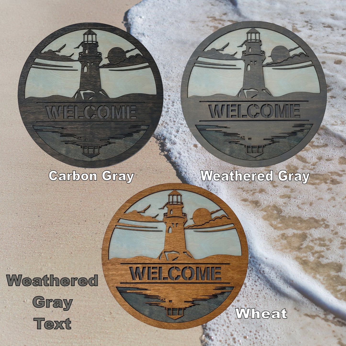 Wall Art - Lighthouse WELCOME