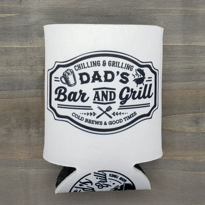 Dad's Bar & Grill -  Insulated Can & Bottle Covers