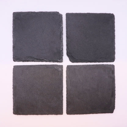 Slate Drink Coaster Set (4) - Blank