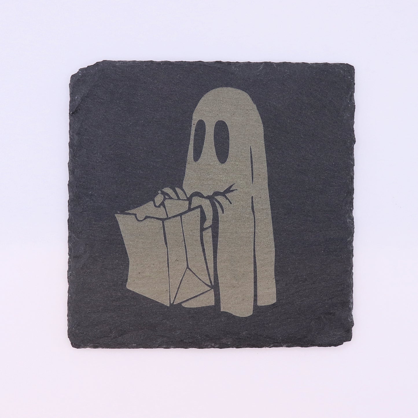 Slate Drink Coaster Set (4) - Halloween