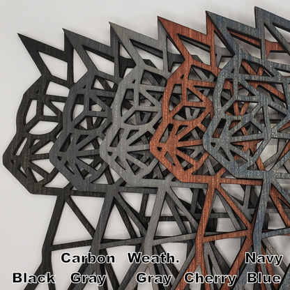 Wall Art - Geometric Cat