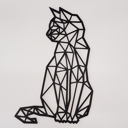 Wall Art - Geometric Cat