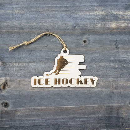 Ice Hockey Ornaments (Qty 4)