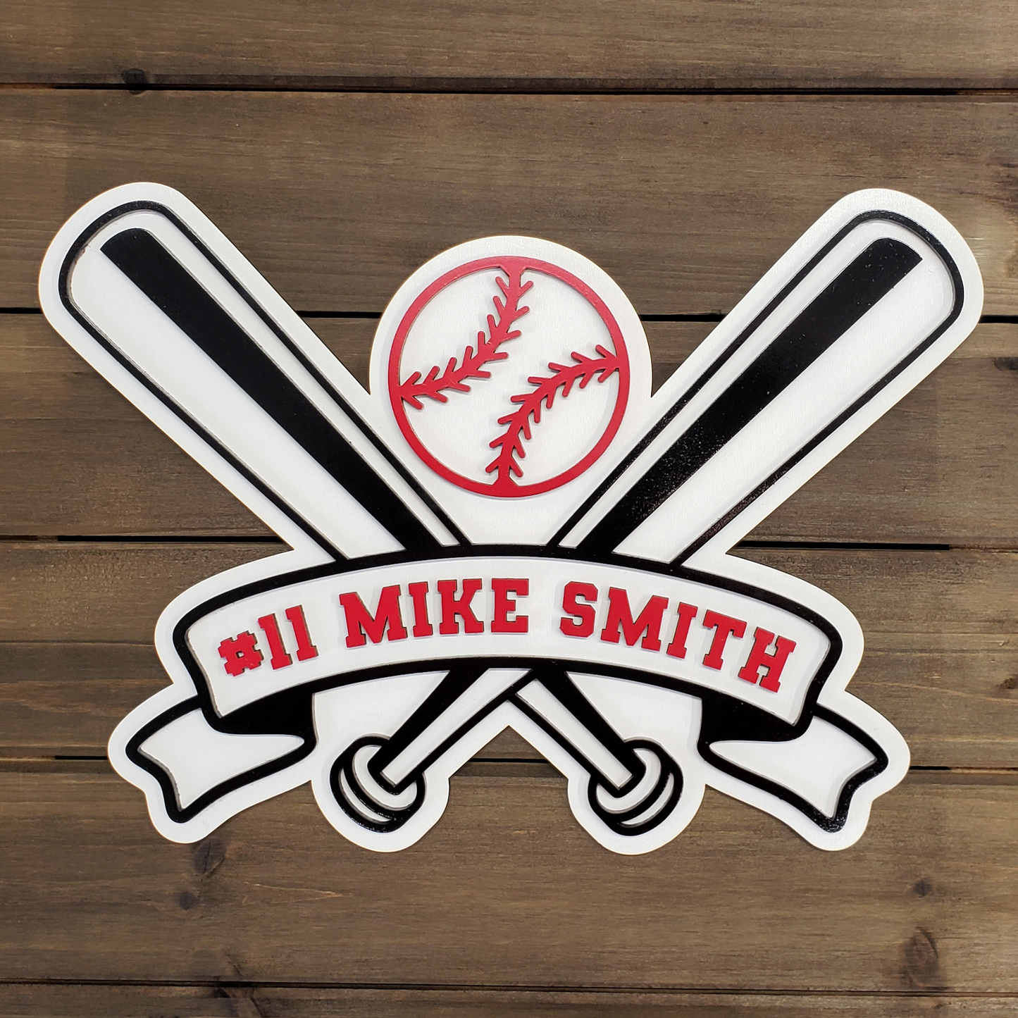 Baseball / Softball Personalized Wall Art