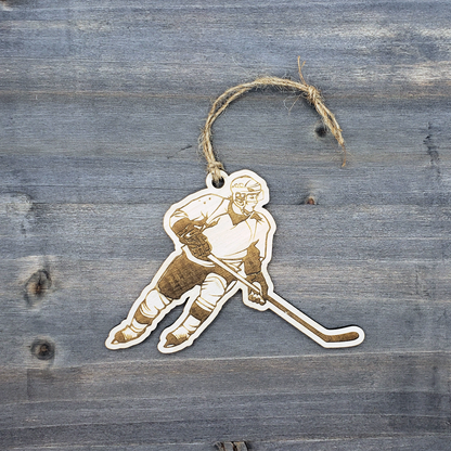 Ice Hockey Ornaments (Qty 4)