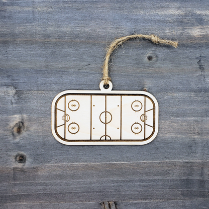 Ice Hockey Ornaments (Qty 4)