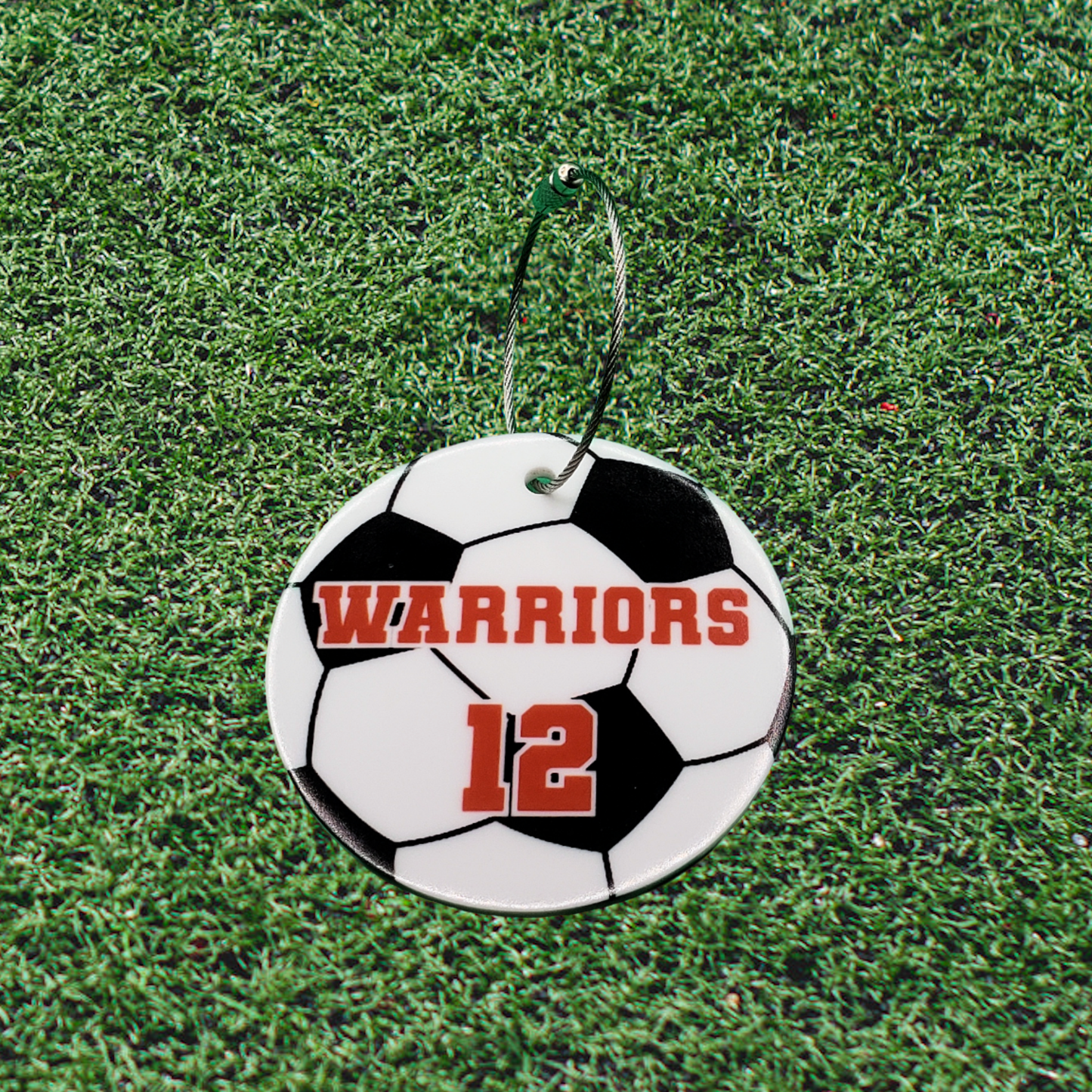 Soccer Bag Tag - Acrylic - Personalized