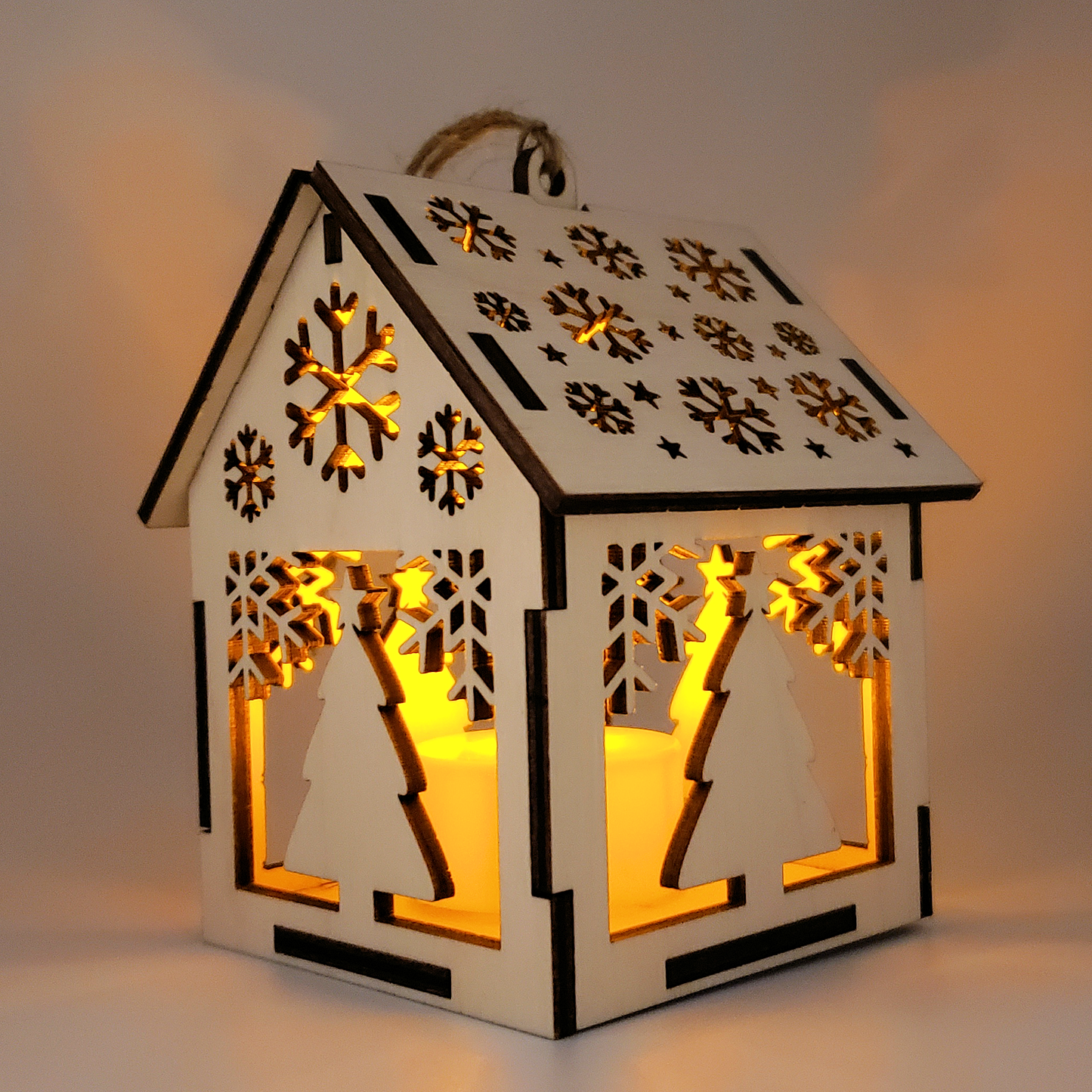 3D Christmas House Ornaments